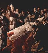 Francisco de Zurbaran The Death of St. Bonaventure oil painting